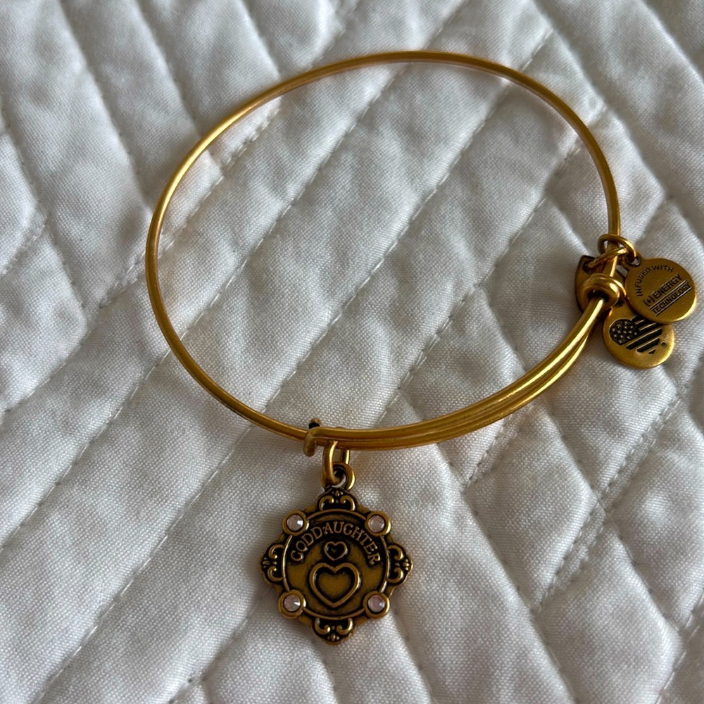 Alex and Ani Goddaughter Charm Bracelet